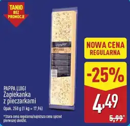 ALDI PAPPA LUIGI Zapiekanka z pieczarkami oferta