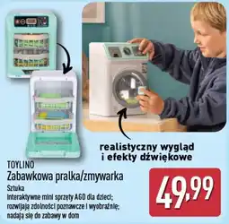 ALDI TOYLINO Zabawkowa pralka/zmywarka oferta