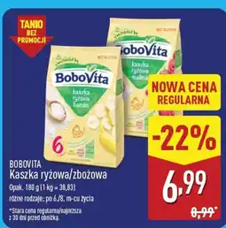 ALDI BoboVita Kaszka ryżowa/zbożowa oferta