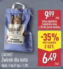 ALDI Cachet Żwirek dla kota oferta