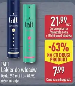 ALDI Taft Lakier do włosów oferta