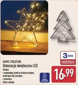 ALDI HOME CREATION Dekoracja świąteczna LED oferta
