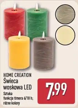 ALDI HOME CREATION Świece woskowa LED oferta