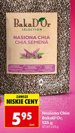 Biedronka Nasiona Chia BakaD'Or oferta