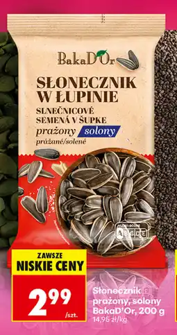 Biedronka Słonecznik w łupinie BakaD'Or oferta