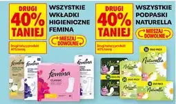 Biedronka Wszystkie wkładki higieniczne Femina oferta