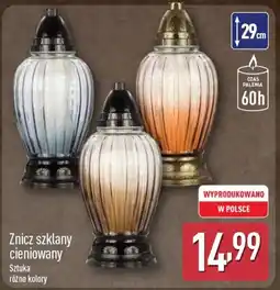 ALDI Znicz szklany cieniowany oferta