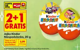 Biedronka Kinder Niespodzianka oferta