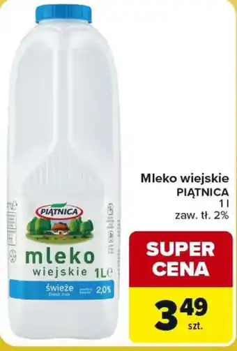 Mleko wiejskie PIĄTNIKA