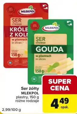 Carrefour Market Ser żółty MLEKPOL oferta
