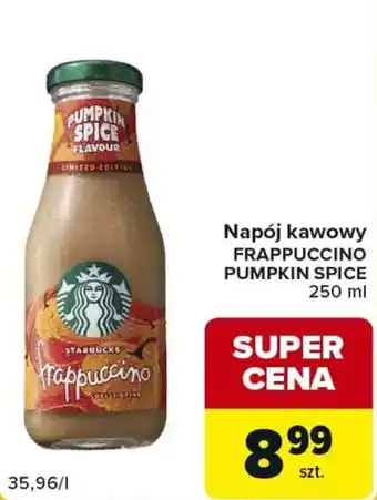 Napój kawowy Frappuccino Pumpkin Spice