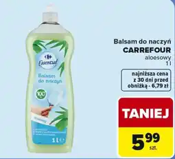 Carrefour Market Balsam do naczyń Essential aloesowy oferta