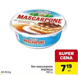 Carrefour Market Ser mascarpone PIĄTNICA oferta