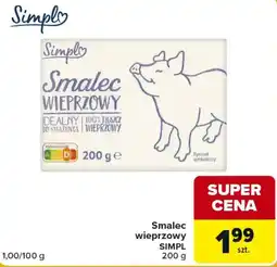Carrefour Market Smalec wieprzowy SIMPL oferta