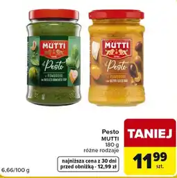 Carrefour Market Pesto MUTTI oferta