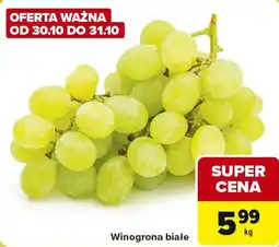 Carrefour Market Winogrona białe oferta