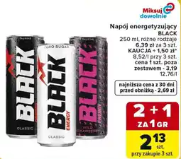 Carrefour Market Napój energetyzujący BLACK oferta