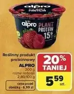 Carrefour Market Roślinny produkt proteinowy Alpro oferta