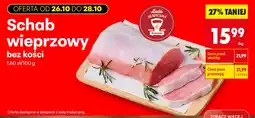Biedronka Schab wieprzowy bez kości oferta