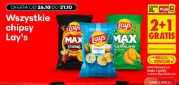 Biedronka Wszystkie chipsy Lay's oferta