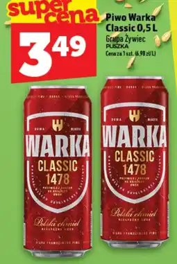 Topaz Express Piwo Warka Classic oferta