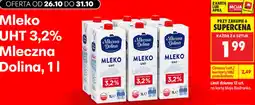 Biedronka Mleko UHT 3,2% Mleczna Dolina oferta