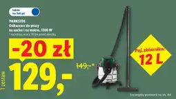 Lidl Odkurzacz do pracy PARKSIDE oferta