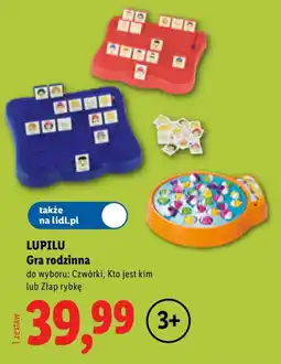 Lidl LUPILU Gra rodzinna oferta