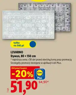 Lidl Dywan LIVARNO oferta