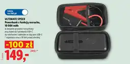 Lidl Ultimate Speed Powerbank z funkcją rozruchu 10000 mAh oferta