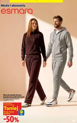 Lidl Bluza lub spodnie dresowe damskie lub męskie Soft Touch oferta