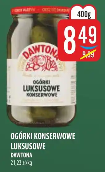 Ogórki Konserwowe Luksusowe Dawtona