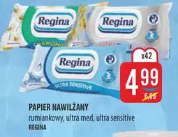 MOKPOL Papier nawilżany rumiankowy, ultra med, ultra sensitive Regina oferta