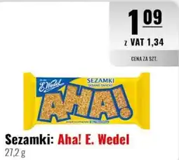 Eurocash Sezamki: Aha! E. Wedel oferta