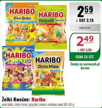 Żelki Kwaśne: Haribo