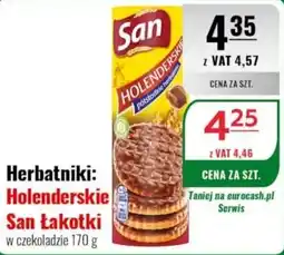 Eurocash Herbatniki Holenderskie San Łakotki oferta