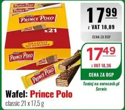 Eurocash Wafel: Prince Polo classic oferta