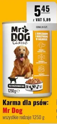 Eurocash Karma dla psów: Mr Dog wszystkie rodzaje oferta
