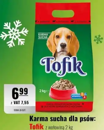 Karma sucha dla psów: Tofik z wołowiną