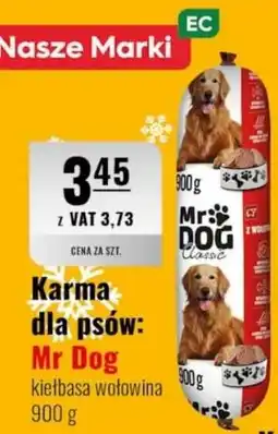 Eurocash Karma dla psów: Mr Dog kiełbasa wołowina oferta
