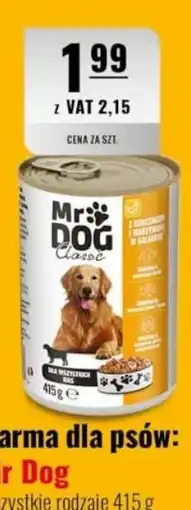 Eurocash Mr Dog Classic karma dla psów oferta
