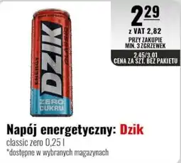 Eurocash Napój energetyczny: Dzik classic zero oferta