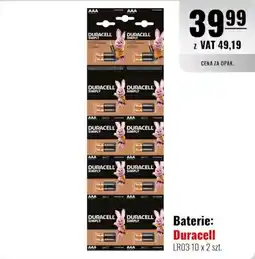 Eurocash Baterie: Duracell oferta