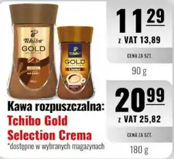 Eurocash Kawa rozpuszczalna: Tchibo Gold Selection Crema oferta