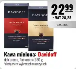 Eurocash Kawa mielona: Davidoff oferta