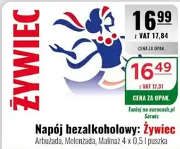 Eurocash Napój bezalkoholowy: Żywiec oferta