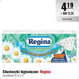 Eurocash Chusteczki higieniczne: Regina rumiankowe oferta