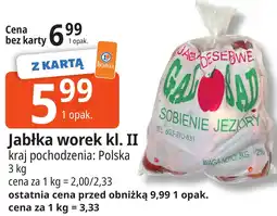 E.Leclerc Jabłka worek kl. II oferta