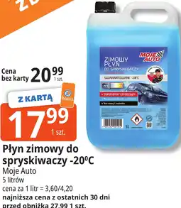 E.Leclerc Płyn zimowy do spryskiwaczy -20°C Moje Auto oferta