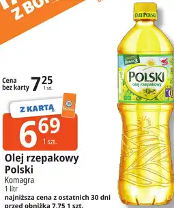 E.Leclerc Olej rzepakowy Polski Komagra 1 litr oferta